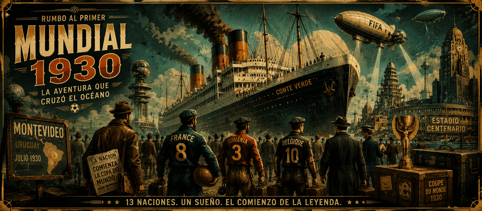 La absurda historia del viaje al Mundial de 1930